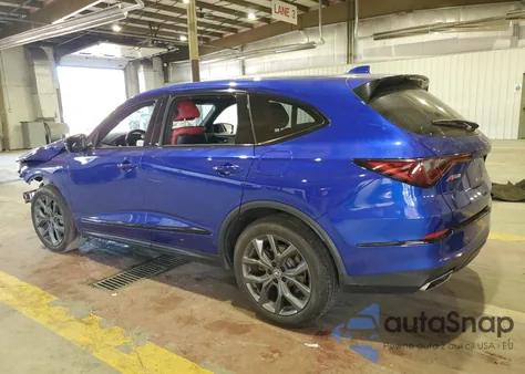 2022 Acura Mdx A-Spec z USA, uszkodzony, nr VIN 5J8YE1H01NL048466